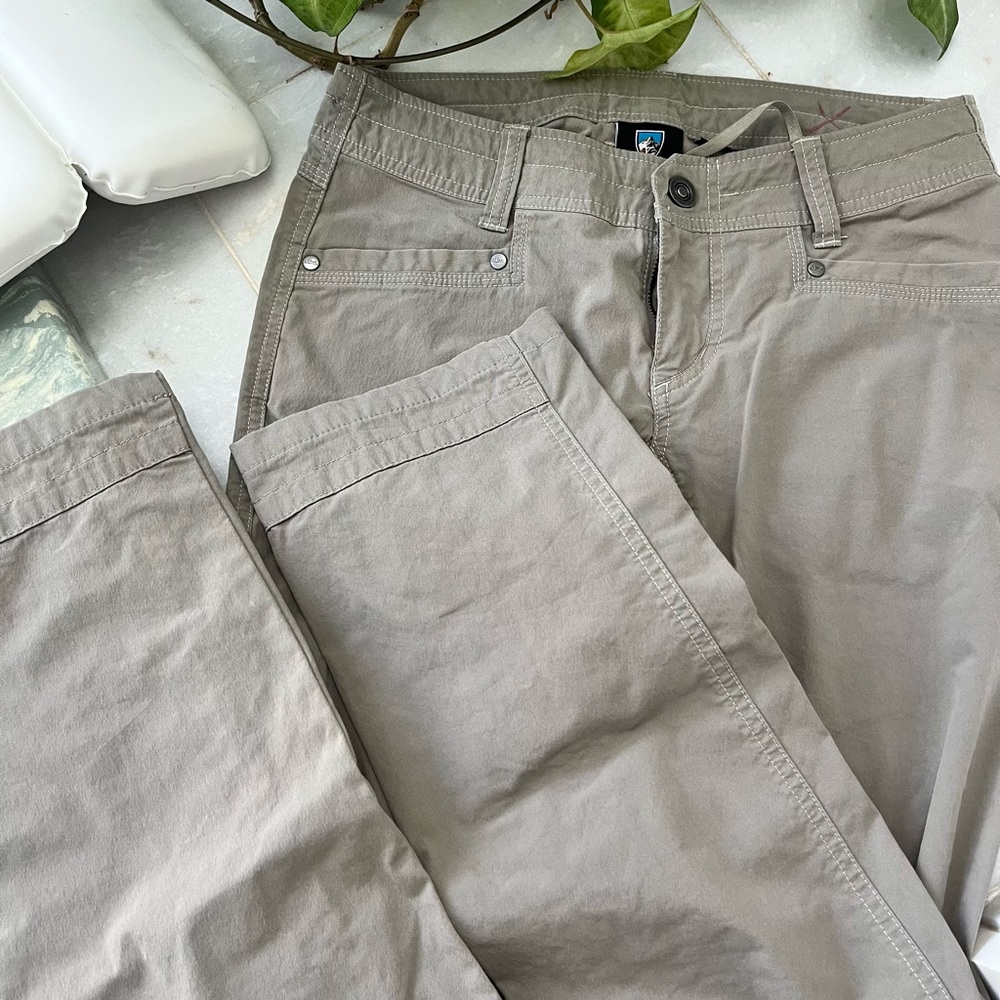 Kuhl Straight Leg Khaki Hiking Pants